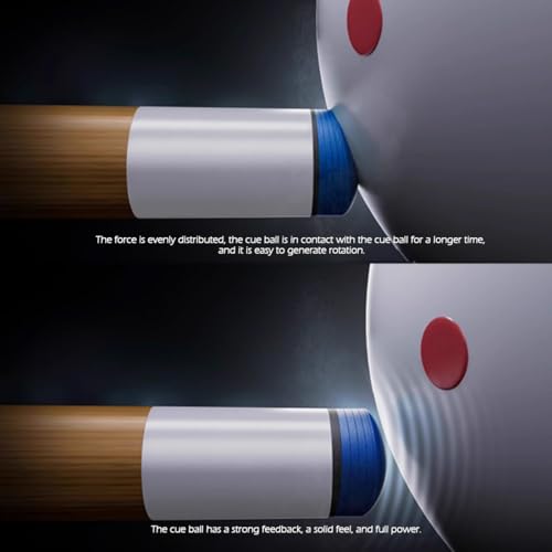 YEUEK Pool Cue Tip 11mm/14mm with S/M/H,Pool Billiard Cue Tip 8 Layers,Pool Stick Tips for Pool and Snooker Accessories Billiards - Image 5