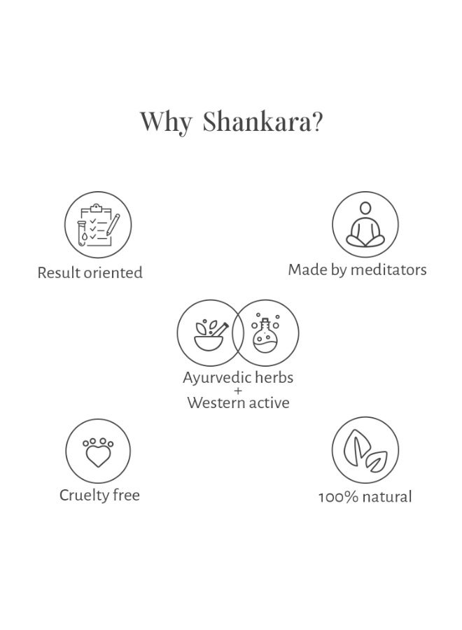 شنكرا مجموعة هدايا SHANKARA: مجموعة تجريبية للعناية بالبشرة تتضمن زيت "كومكومادي" وزيت مغذٍ للشعر وفروة الرأس (5 مل لكل منهما)، ومرطباً للترميم العميق (5 مل)، ومنظفاً مرطباً (12 مل)، وقناعاً مهدئاً (5 مل). - Image 4