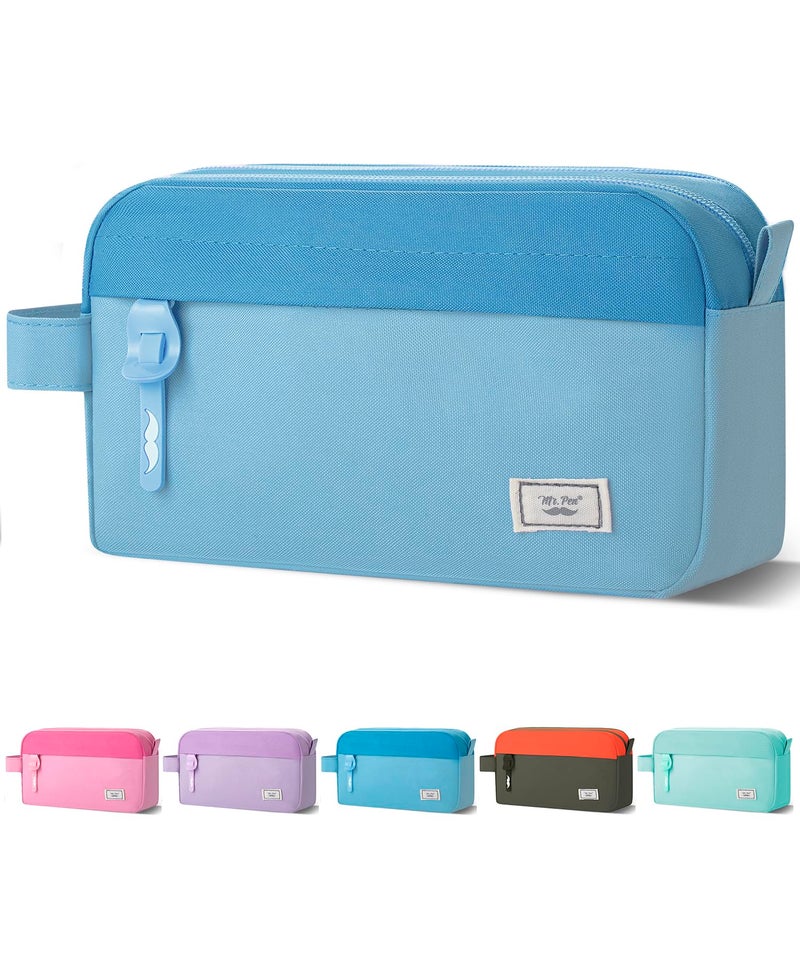 Mr. Pen- Large Capacity Pencil Case, Blue, Pencil Pouch, Pencil Bag, Pen Case, Pen Pouch - Image 1