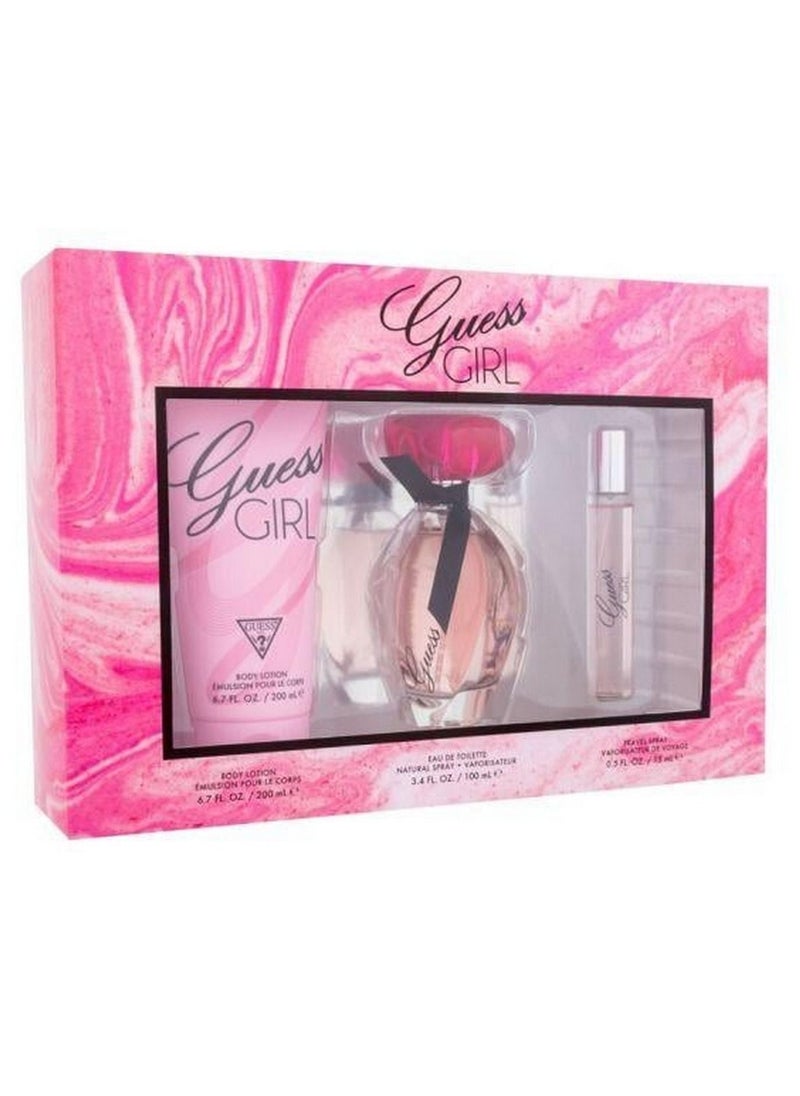 Guess Girl Eau de Toilette 100ml Combo: Edt 100 Ml + Body Lotion 200 Ml + Edt 15 Ml - pzsku/Z299512C44DA996A6935BZ/45/_/1676535620/fce4fafe-2a59-4962-8193-5521b60bcee9
