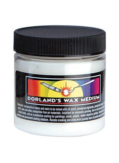 Jacquard Dorlands Wax 4 Ounce Versatile Pure Wax And Damar Resin Protective Topcoat For Sealing And Finishing 