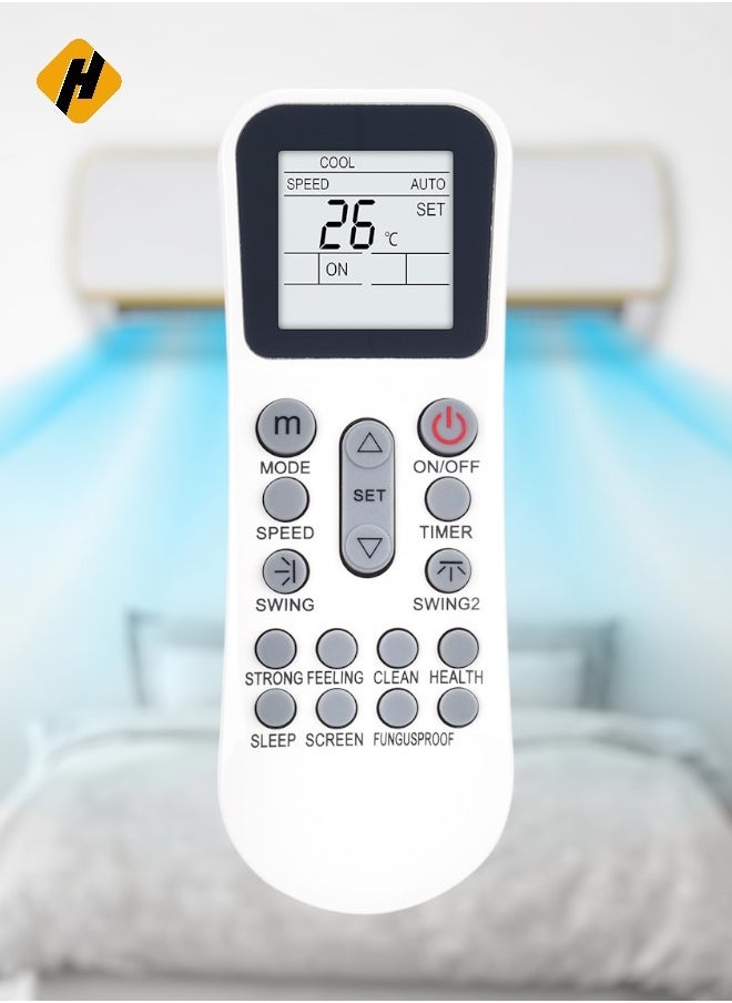 HuHa New Original Remote control YKR-K/002E AC Air Conditioner For AUX YKR-K/204E Ykr-k/001e 