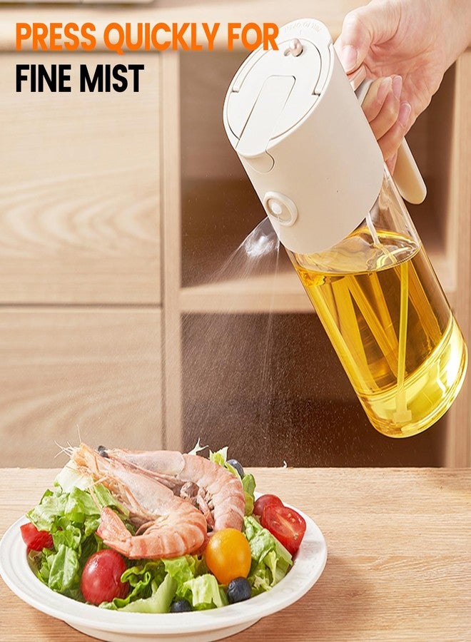 QQC 2026 Upgrade 3 in 1 Oil Dispenser Bottle with FREE 3-Piece Outdoor Mini Kit，580ML/19.6OZ Olive Oil Sprayer for Camping, BBQ, kitchen & Air Fryer - Image 5
