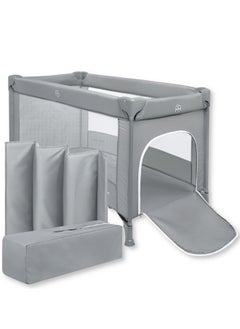MAAS Portable and Comfortable Baby Crib and Bassinet - Breathable, Padded, Soft, Easy to Fold and Assemble  - Image 1