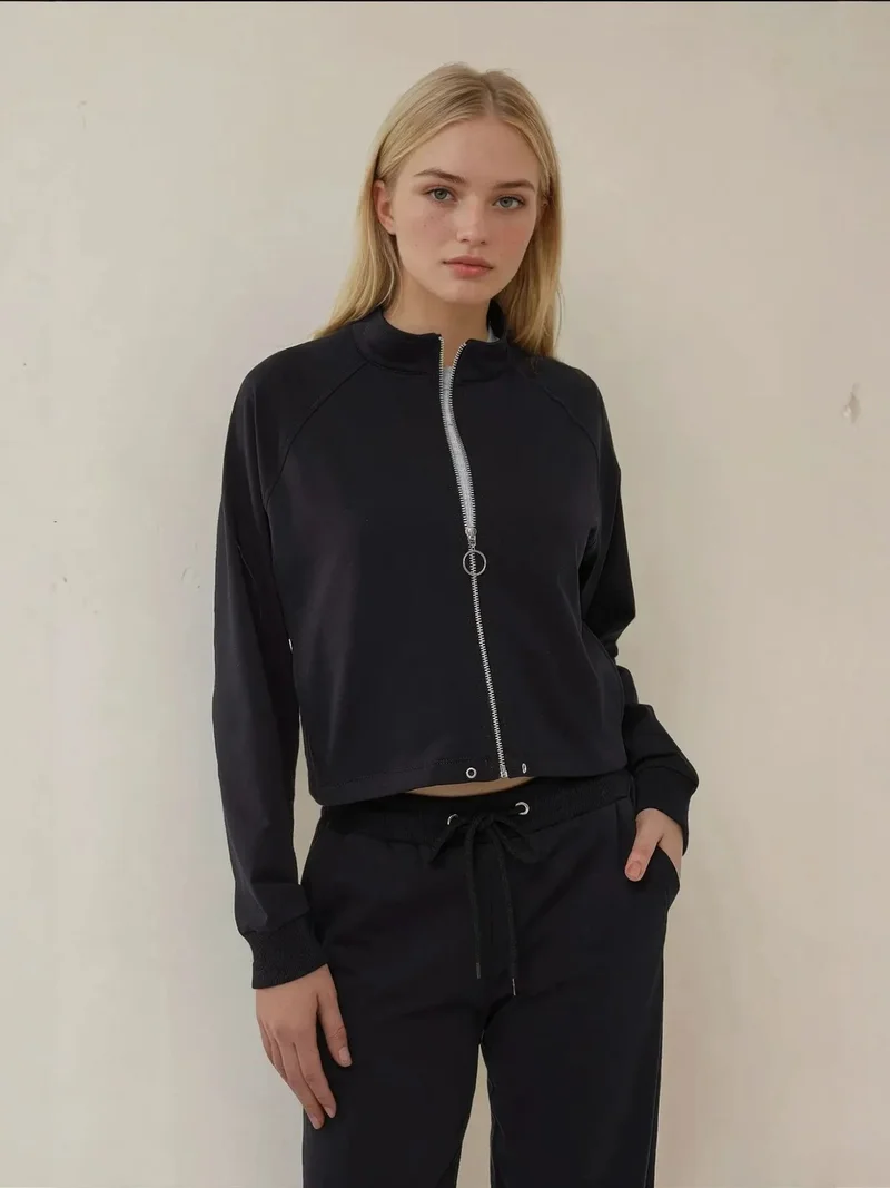 HICCUP Two Piece Set : Zippered Hoodie and Sweatpants