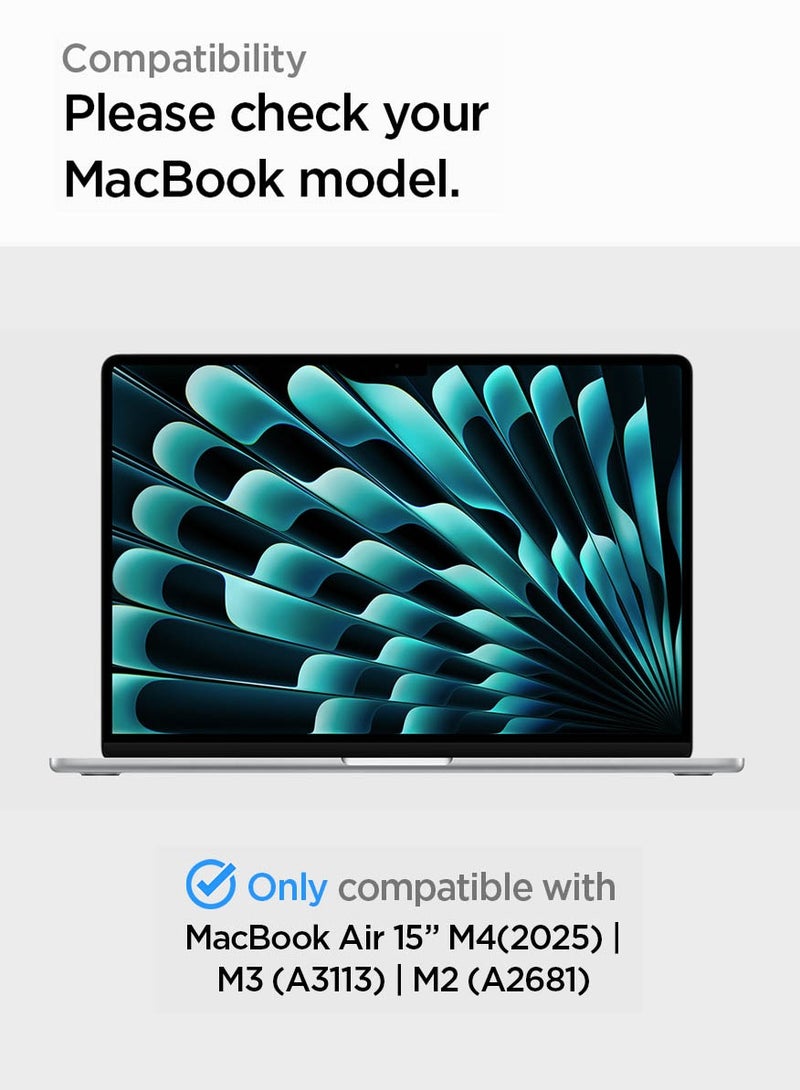 Spigen MacBook Air 15 inch Screen Protector GLAStR Slim [Premium Tempered Glass] M4 (2025) / M3 (2024) / M2 (2023) - Image 2