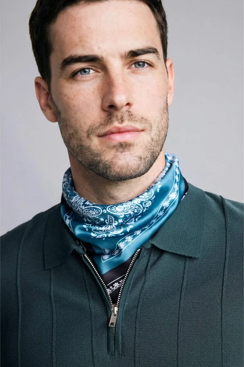 Man Printed Shawl