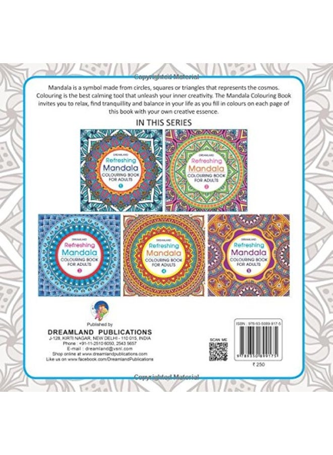 Refreshing Mandala - Colouring Book for Adults Book 3 - Image 2