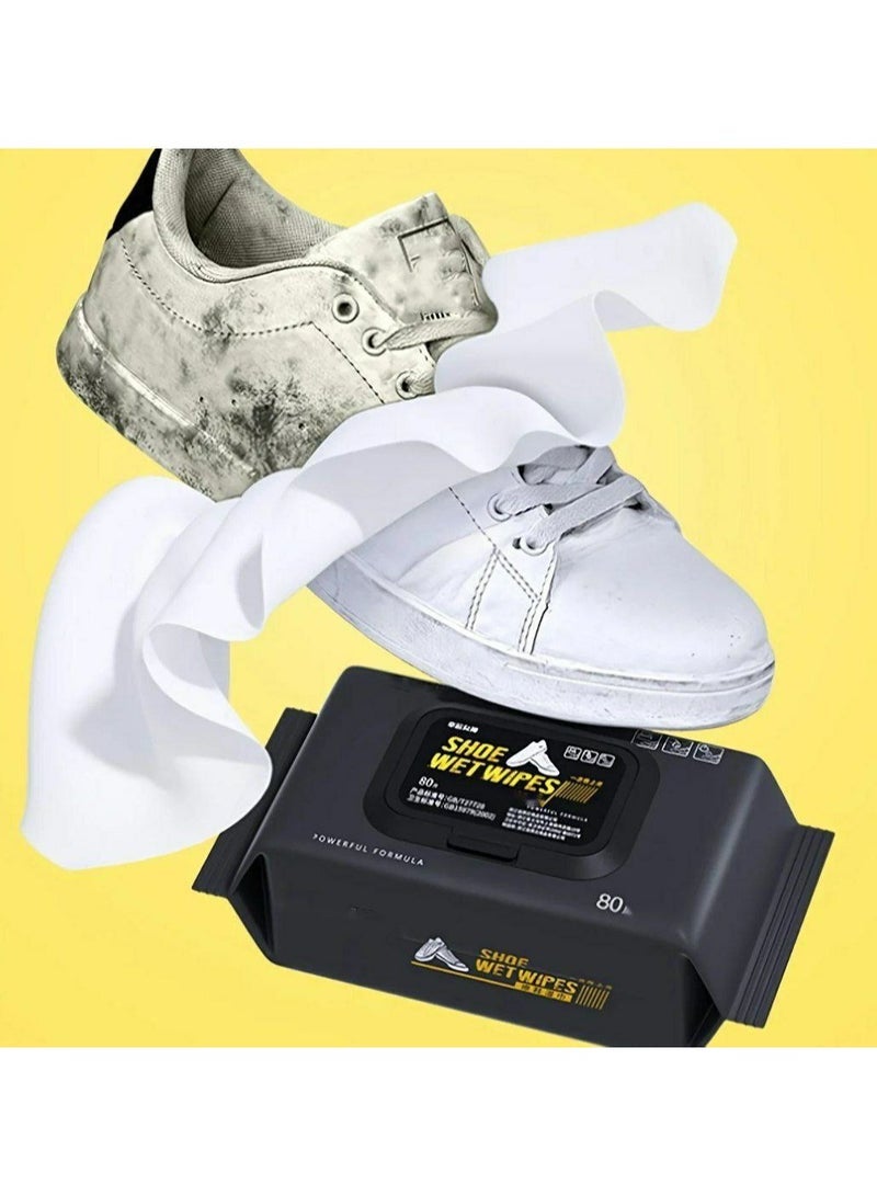 Shoe Cleaning Wipes - 80 Wipes Pack - Easy and Effective Cleaning for Your Shoes and Personal Items - Ex - Image 3