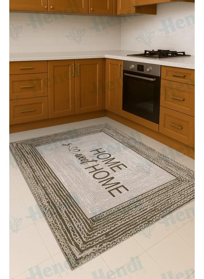 Hendi Mandala Anti-Slip Printed Kitchen Floor Rug, Soft Velvet Face, Multiple Sizes Availbale For Ultimate Comfort and Style - Image 1