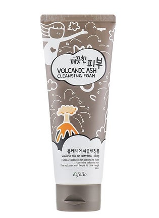 esfolio esfolio Volcanic Ash Cleansing Foam  Deep Pore Cleanser for Oily  AcneProne Skin  Hydrating Facial Wash with  Natural Ingredients  Gentle Foaming Cleanser for Sensitive Skin 529oz  150g 