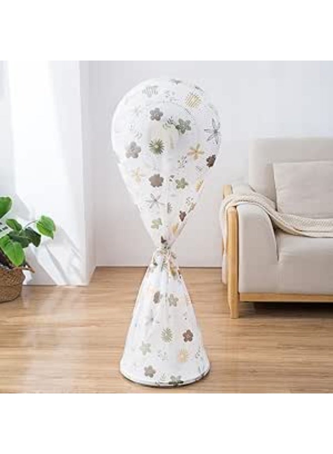 غطاء مروحة ستاند للحماية من الغبار، تصميمات متنوعة -مقاس 145 سم في 60 سم - Image 1