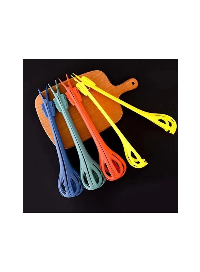 EBMINI Multi Functional Three In One Egg Beater Food Clip Noodle Clip 