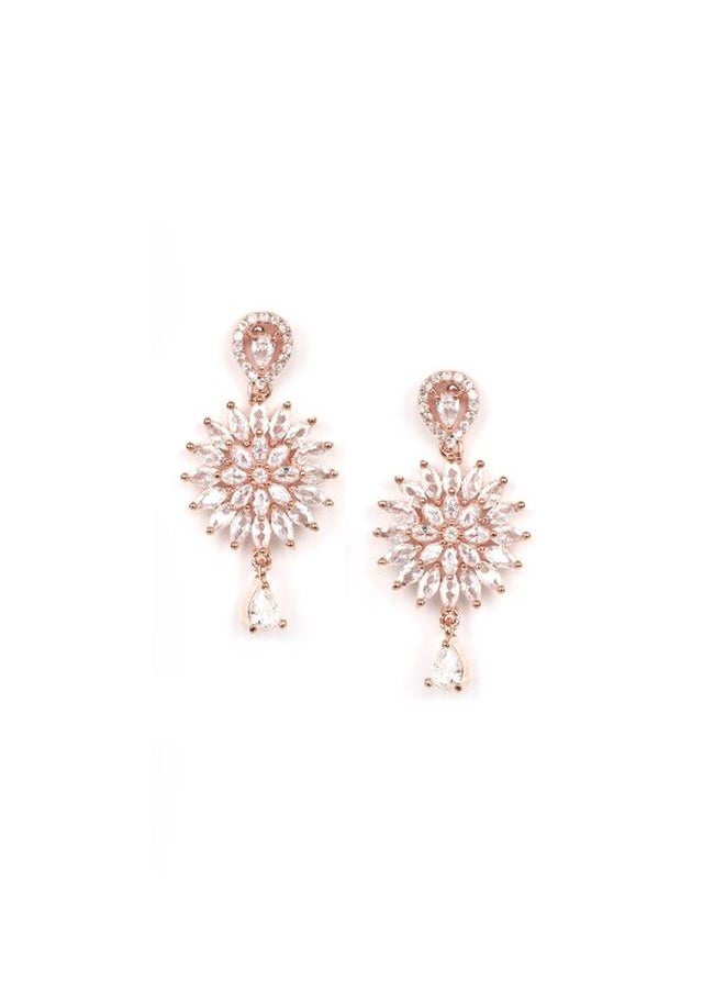 Priyaasi Elegant Women Brass Jewellery Set with pattern and secured with closure and styled in ideal for Ethnic moments — designed to make heads turn.  - Image 4