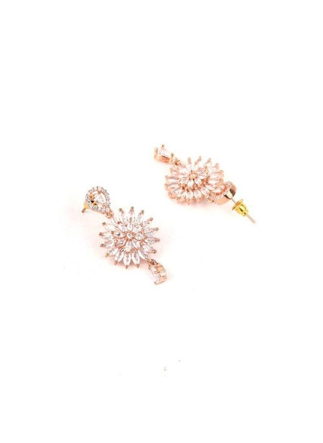 Priyaasi Elegant Women Brass Jewellery Set with pattern and secured with closure and styled in ideal for Ethnic moments — designed to make heads turn.  - Image 5