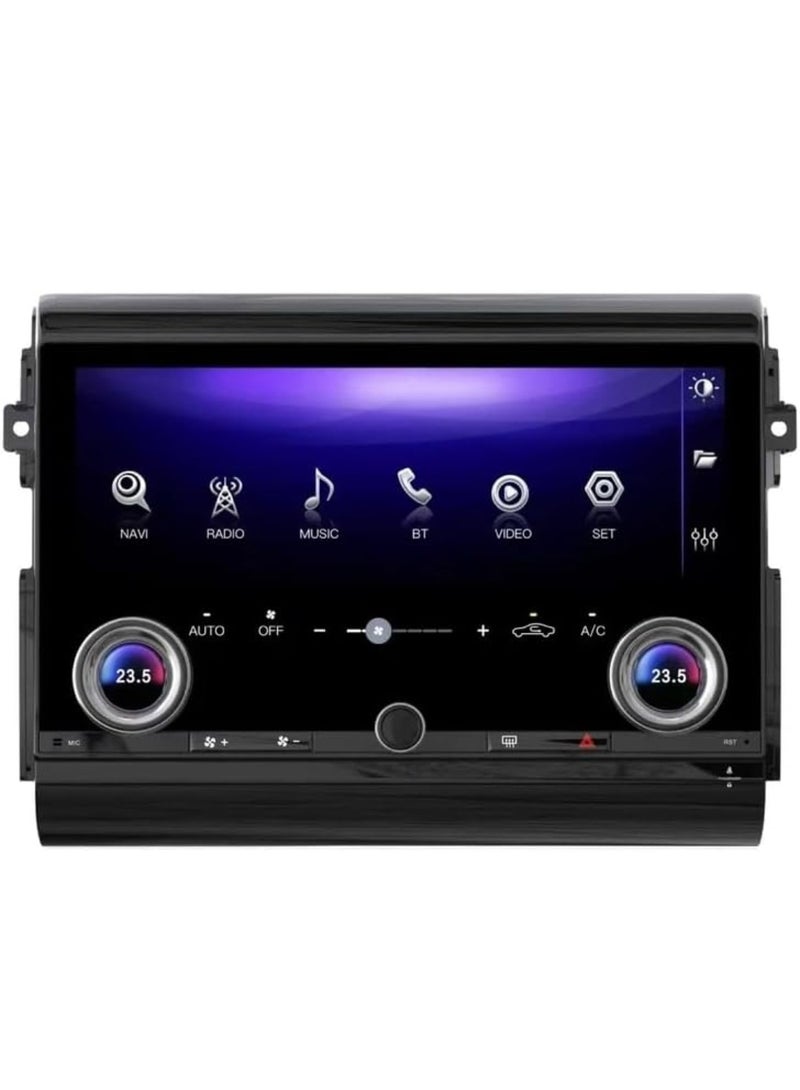 Vierex 13.3 Inch Android Screen For Toyota FJ Cruiser 2006-2022 Support Apple Carplay Android Auto Wireless 4GB RAM Fast Interface Quick Boot AHD Camera Included Manual To Auto Air Conditioning GPS Radio  - Image 1