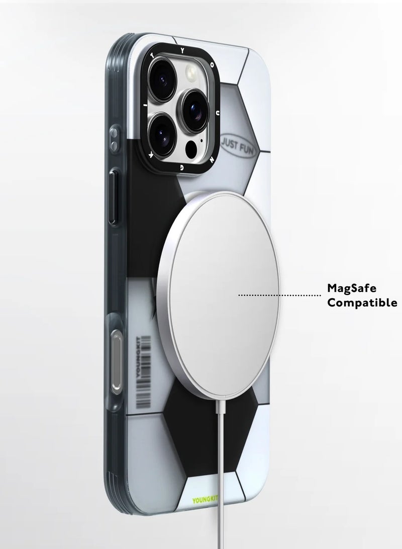 YOUNG KIT YOUNGKIT Hot-Blooded Court-Football Case For iPhone 16 Pro - Image 5