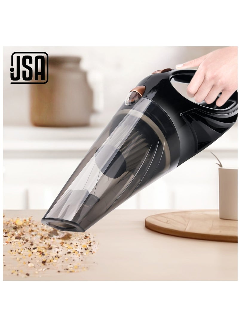 JSA - JSA Handheld 120W Vacuum Cleaner - Portable Corded Car Vacuum with Strong Suction - Compact Vacuum for Car - Image 1