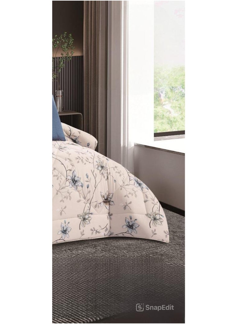 Moon 6 Pieces Double King Size Comforter Set, Soft and Comfortable, Double Pattern, Comforter Size 250x230 cm  - Image 4