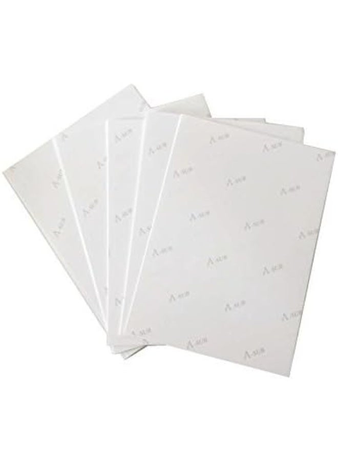 A-SUB A SUB Sublimation Paper A4 125gsm 100 Sheets Heat Transfer Paper for Epson Sawgrass Ricoh Brother Printers - Image 1