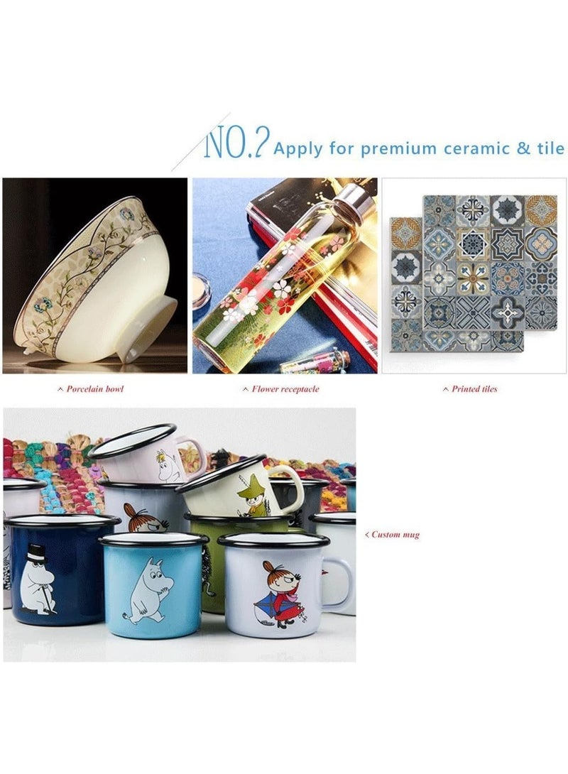 A-SUB A SUB Sublimation Paper A4 125gsm 100 Sheets Heat Transfer Paper for Epson Sawgrass Ricoh Brother Printers - Image 5
