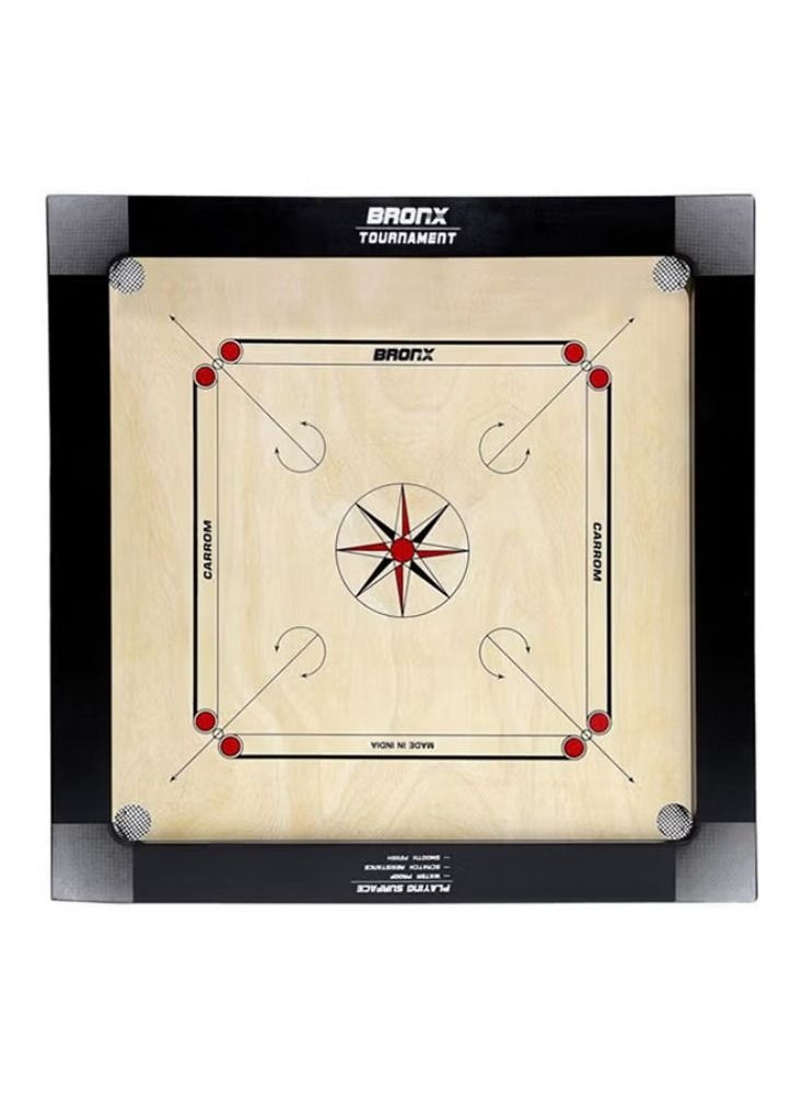 Dreamzon Ellora Kids Size Wooden Carrom Board With 25 Coins,  - Image 1