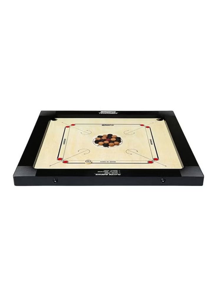 Dreamzon Ellora Kids Size Wooden Carrom Board With 25 Coins,  - Image 3