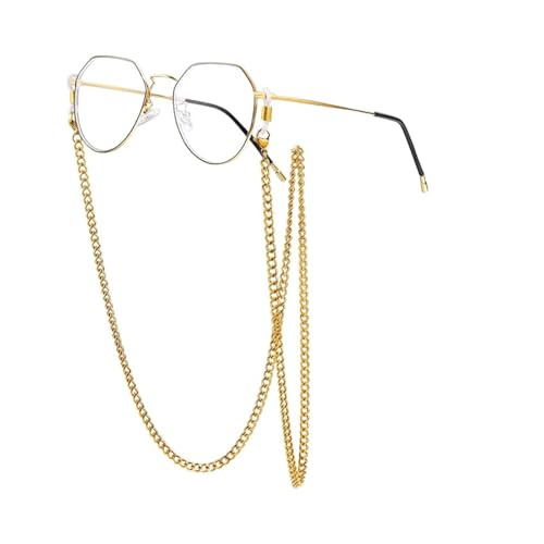 Flavizo 4 mm Gold Spectacle for Women, Stylish Chain Specs Holder Strap - Elegant Specs String and Chains Accessory for Everyday Use - Image 1