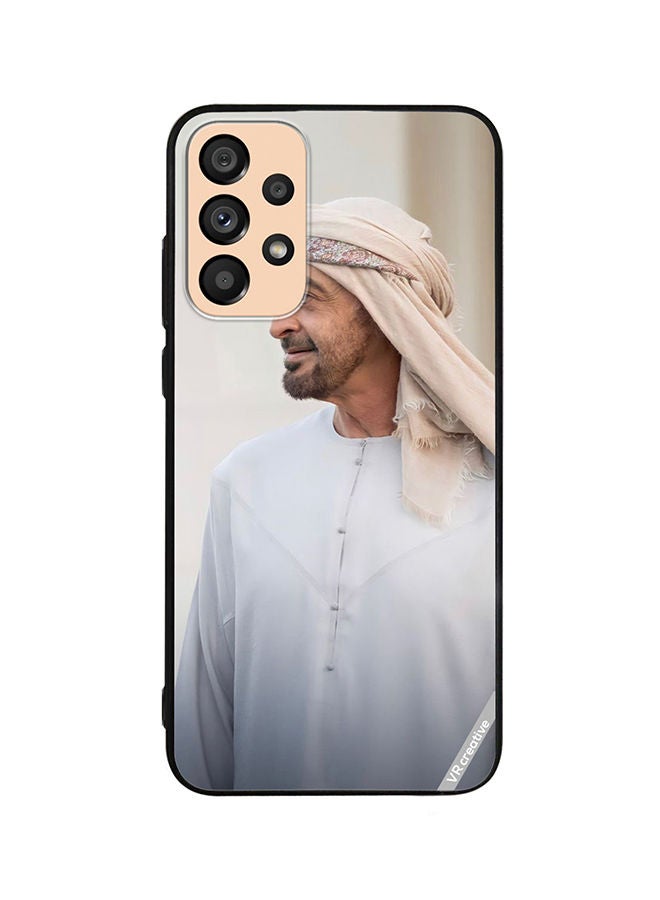 VR CREATIVE Protective Case Cover For Samsung Galaxy A72 Sheikh Mohamed Bin Zayed Al Nahyan Design Multicolour - Image 1