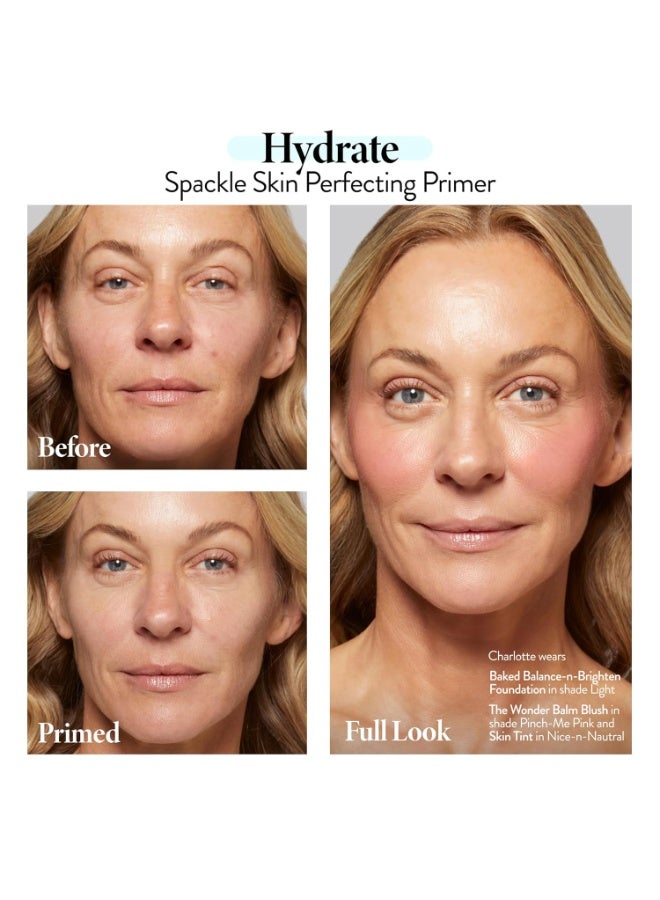 لورا جيلر Spackle Super-Size - Hidratar - 2 أوقية سائلة - مكياج طباعة الجلد المثالية مع حمض الهيالورونيك - قاعدة الوجه طويلة الأمد - Image 3