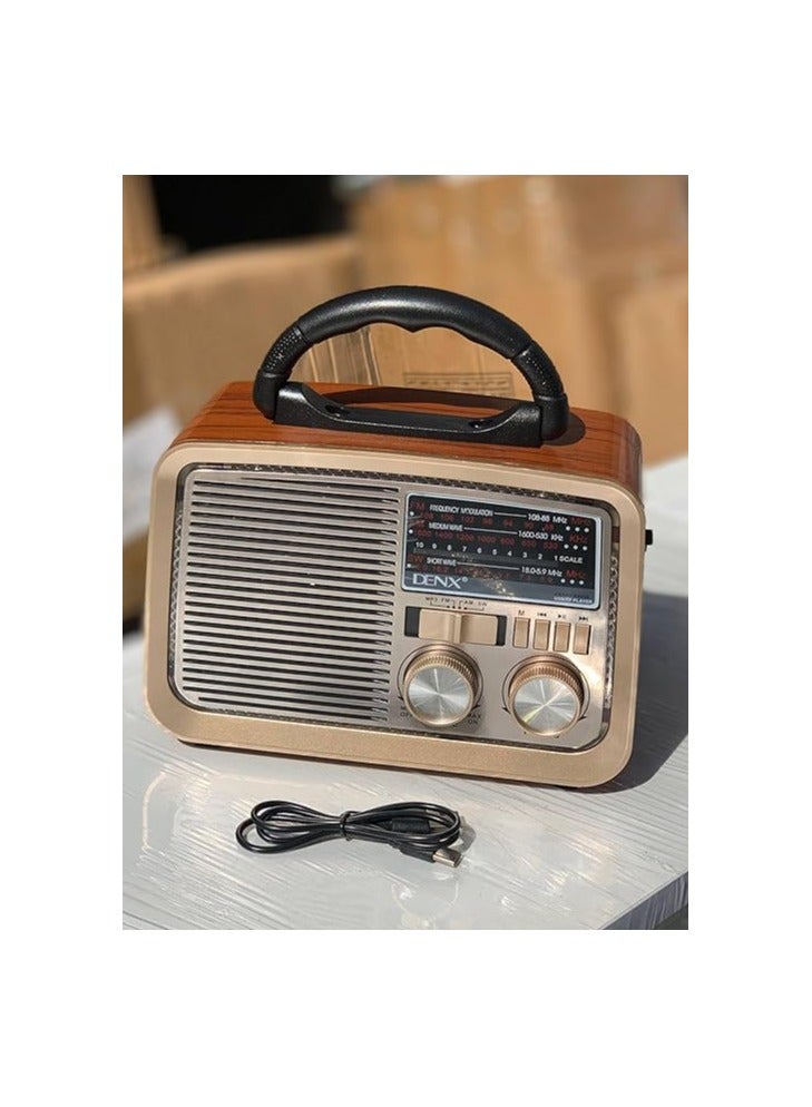 Bluetooth Radio with Flashlight & Light – High-Quality Clear Sound, Practical and Stylish Design R - Image 1