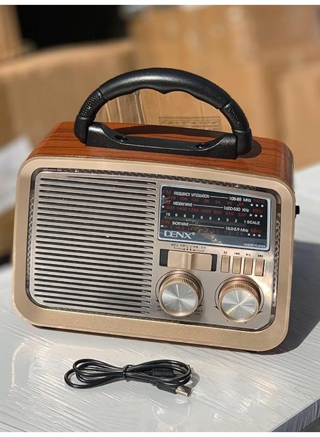 Bluetooth Radio with Flashlight & Light – High-Quality Clear Sound, Practical and Stylish Design R - Image 5