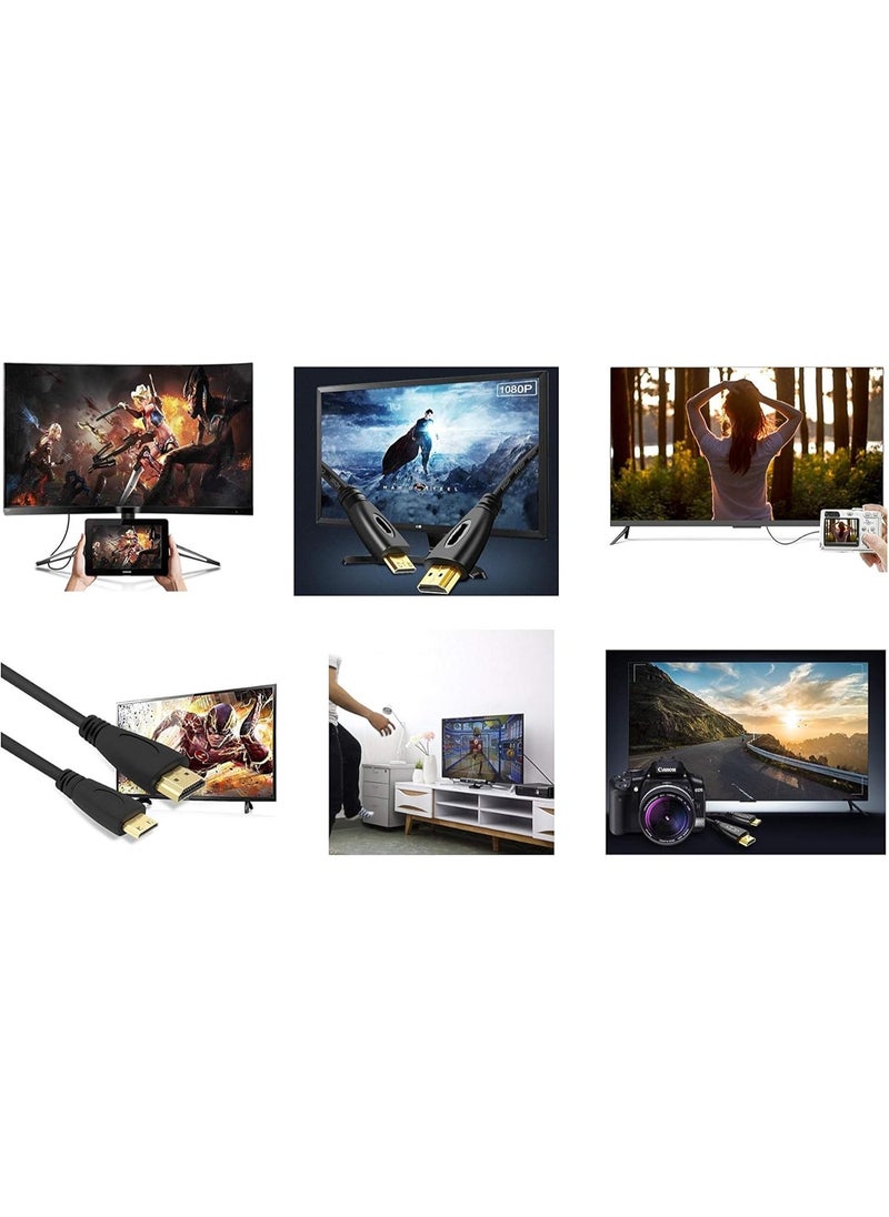 ماركة غير محددة كابل HDMI إلى Mini عالي السرعة – سلسلة 555 عالية الجودة  - Image 3