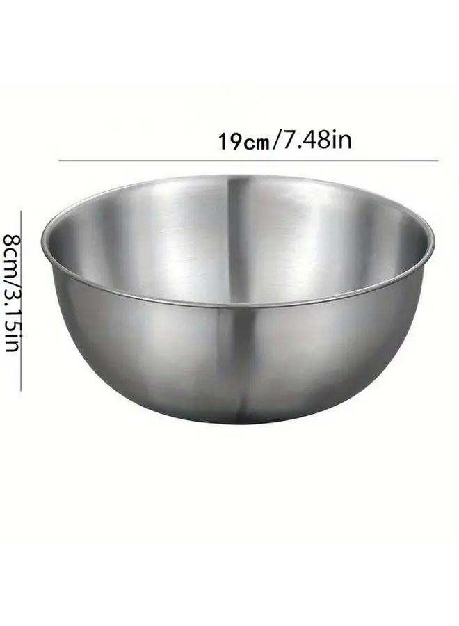 3pcs Stainless Steel Mixing Bowls Rust Resistant Dishwasher Safe Non Slip Base - Image 4