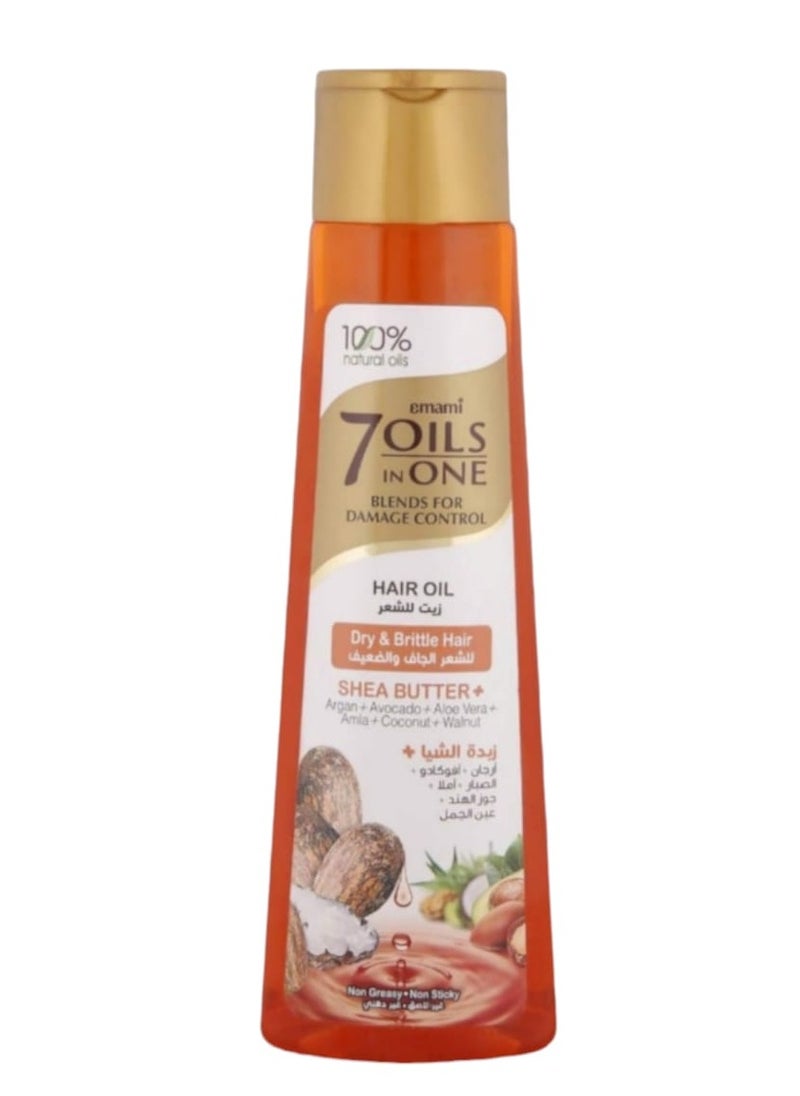 emami 7 Oils In One Dry & Brittle Hair  Shea Butter 200mi 