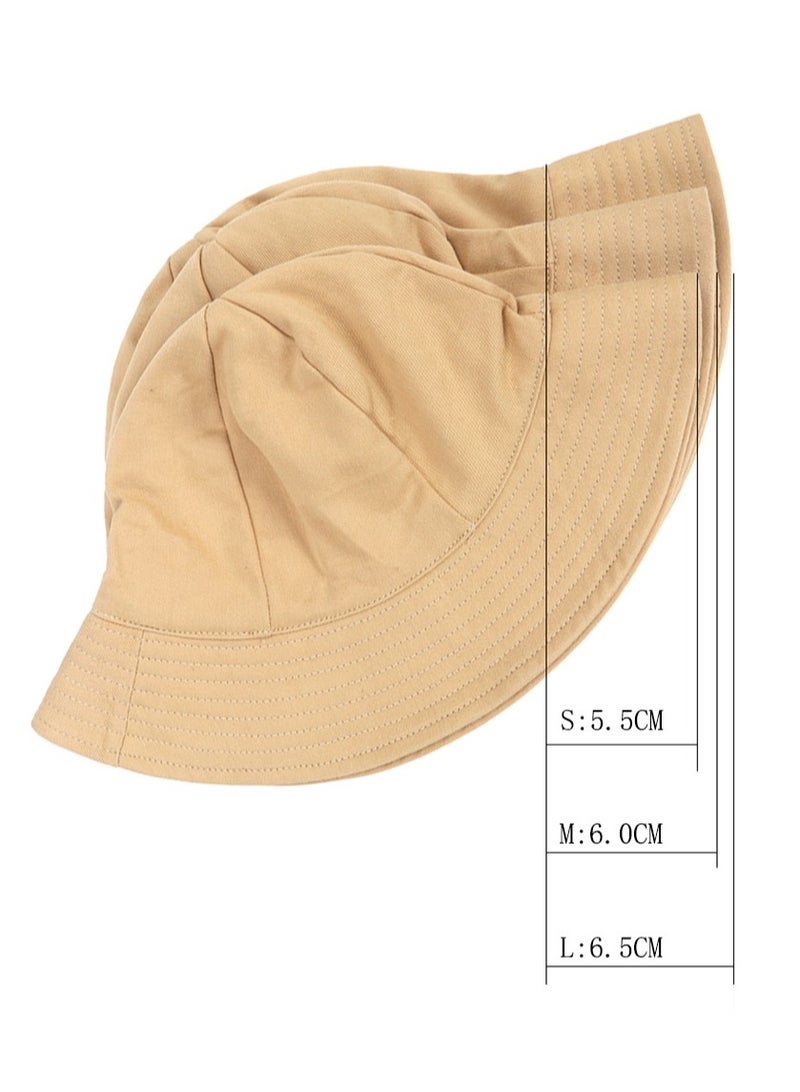 Children's Fisherman Hat Sun Protection Hat Yellow  - Image 4