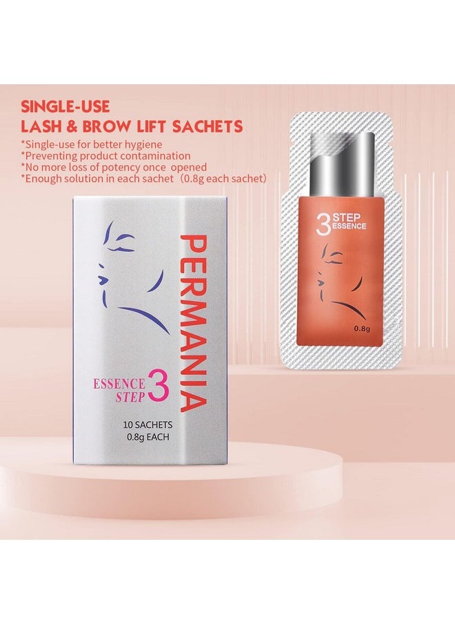 PERMANIA - PERMANIA Lash Lift Kit,Separate Steps Products for Salon or at Home, Steps 10 Sachets of 0.8 g/0.03 oz Each Prep (STEP#3) - Image 1