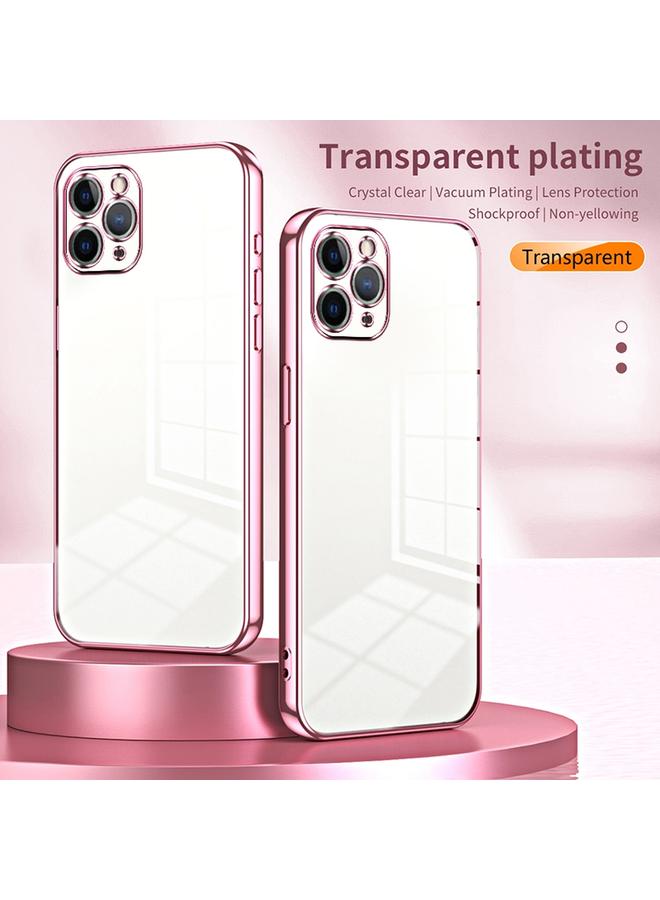 اس-توب جراب لهاتف iPhone 11 Pro، جراب هاتف شفاف مطلي بفتحة دقيقة - Image 2