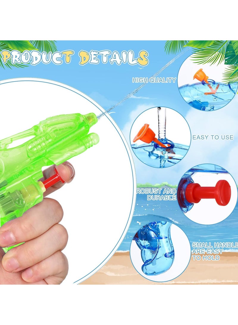 VUCATIN Mini Water Gun for Kids Colorful Blaster Squirt Pistol Small Fun Water Gun Bulk for Outdoor Beach Game Summer Swimming Pool Party Favor (Random Color) - Image 3