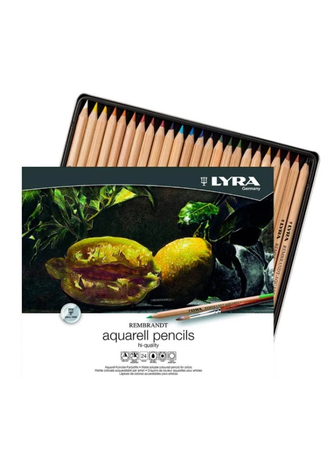 Lyra Rembrandt Aquarell Pencils Set Of 24