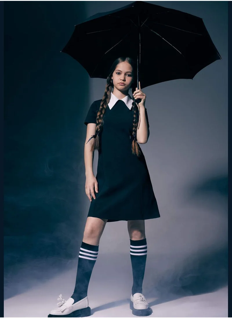 DeFacto Girl Short Sleeve Knitted Dress