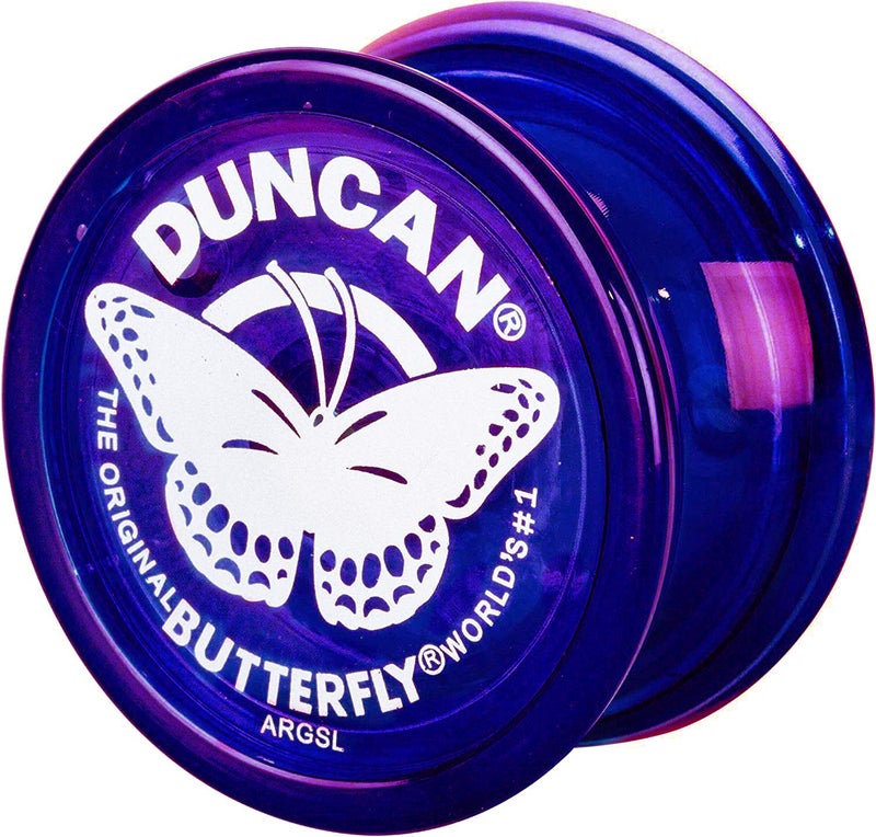 Duncan Toys Butterfly YoYo Beginner YoYo with String Steel Axle and Plastic Body Purple 3124BUECHAP - Image 2