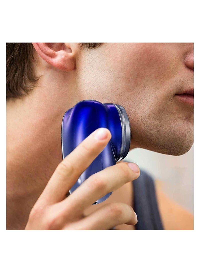 SYOSI Mini Electric Shavers for Men, Pocket Size Portable Electric Razor Men,Washable Electric Razor, USB Rechargeable Suitable for Car, Travel, Home  - Image 2