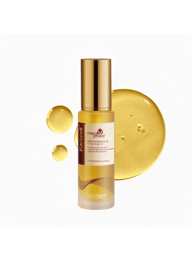 Karseell Maca Power Maca Essence Oil – For Body, Damaged Hair 50ml - Image 1