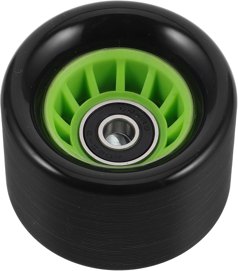 Generic Replacement Roller Skate Wheel 90a Urethane Green for Indoor Outdoor Use Skateboard Scooter Accessories Roller Skating Supplies - Image 1