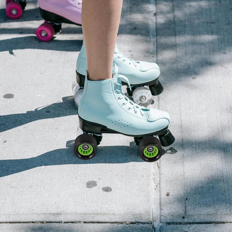 Generic Replacement Roller Skate Wheel 90a Urethane Green for Indoor Outdoor Use Skateboard Scooter Accessories Roller Skating Supplies - Image 5