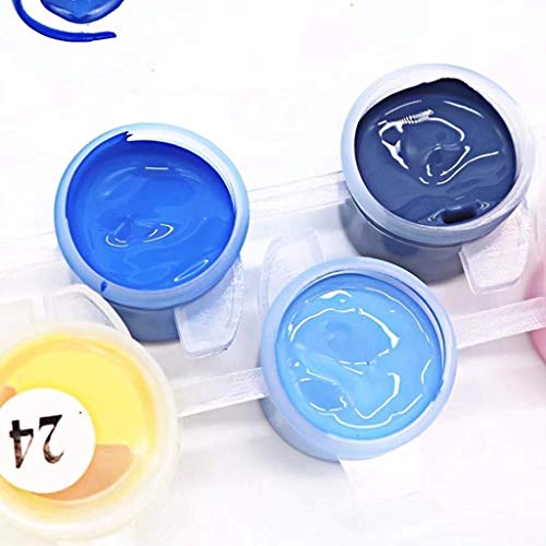 HASTHIP Paint by Numbers for Adult Kits, DIY Canvas Oil Painting Kit for Kid Beginners with Paintbrushes Acrylic Pigment Drawing Paintwork, Multicolor - Image 4