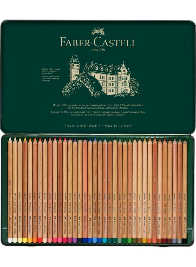 فابير كاستل قلم رصاص ملون من فابر كاستل بيت باستيل علبة من 36 قلمًا - Image 1