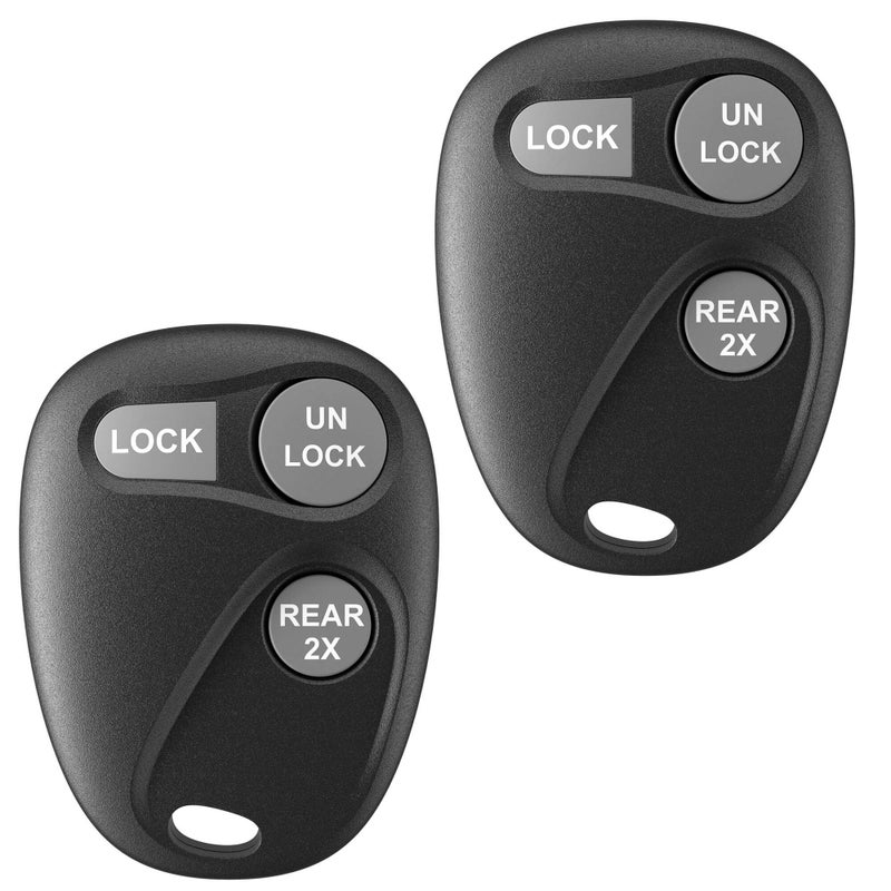 VOFONO 3 Buttons Keyless Entry Remote Control Key Fob Car Remote Fits for Chevrolet Tahoe 1997-2000/Suburban 1997-1999/Yukon1997-1999/Express 1997-2002 ABO1502T 16245100-29 16245105 - Image 1