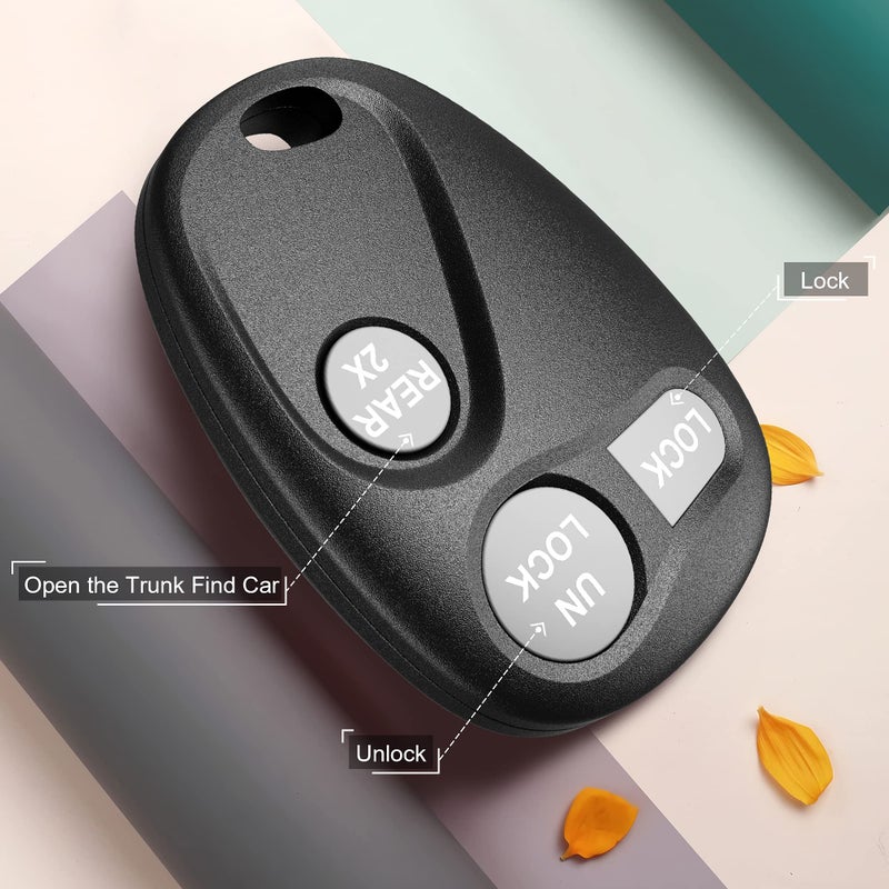 VOFONO 3 Buttons Keyless Entry Remote Control Key Fob Car Remote Fits for Chevrolet Tahoe 1997-2000/Suburban 1997-1999/Yukon1997-1999/Express 1997-2002 ABO1502T 16245100-29 16245105 - Image 5